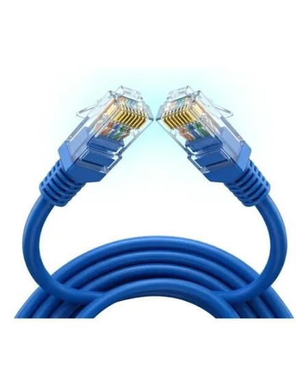 CABLE DE RED PATCH CORD 3MTS AZUL AITECH