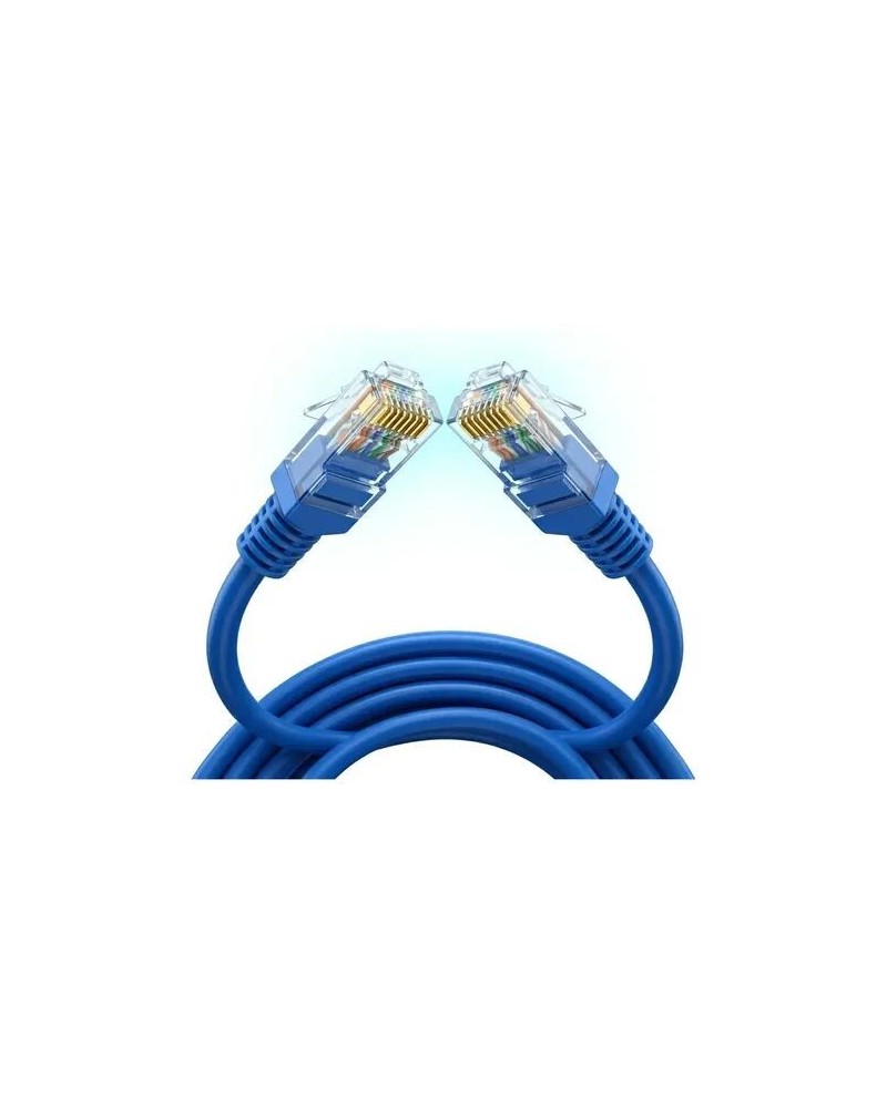 CABLE DE RED PATCH CORD 3MTS AZUL AITECH