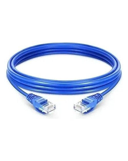 CABLE DE RED PATCH CORD 1.5MTS AZUL AITECH