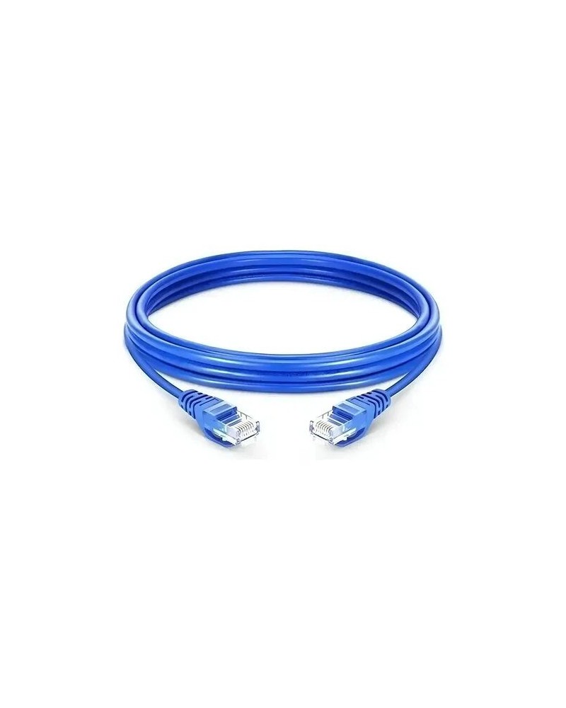 CABLE DE RED PATCH CORD 1.5MTS AZUL AITECH