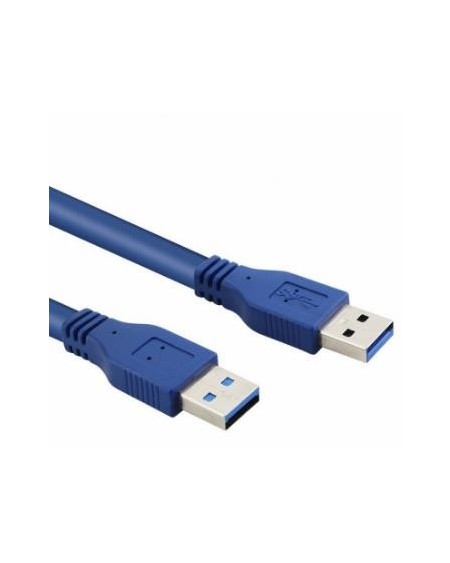 CABLE USB M/M 1.5MTS AZUL C/FILTROS AITECH