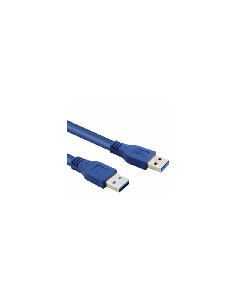 CABLE USB M/M 1.5MTS AZUL C/FILTROS AITECH