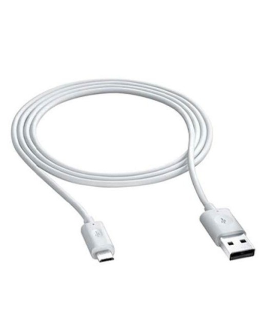 CABLE USB MICRO USB V8 BLANCO REFORZADO 1MTS CBL-1611 PARSOM