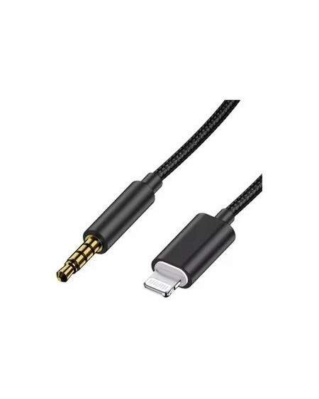 CABLE IPHONE A 3.5M AUXILIAR IK-26013 IBEK