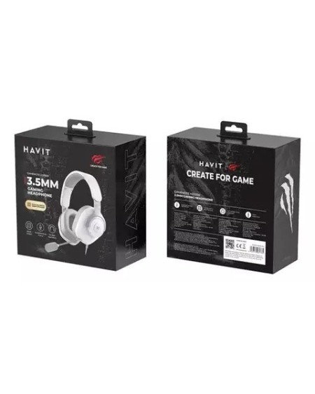 AURICULAR GAMER BLANCO GAMENOTE H2230D 3.5MM HAVIT
