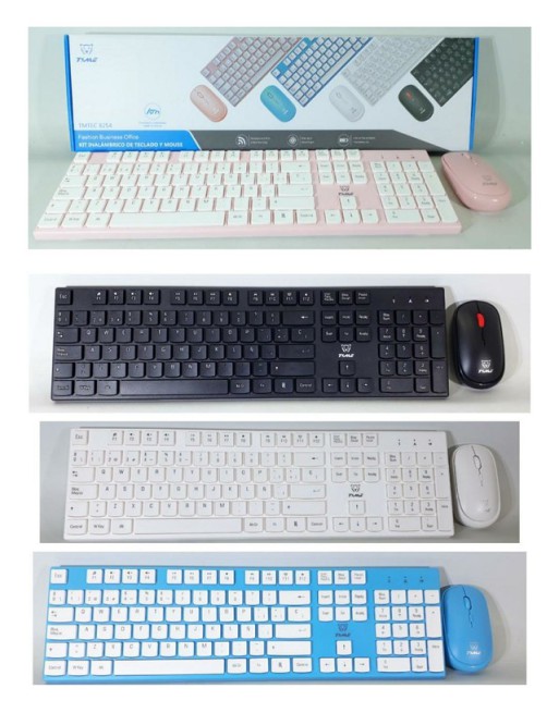 TECLADO + MOUSE WLS TIME 8254
