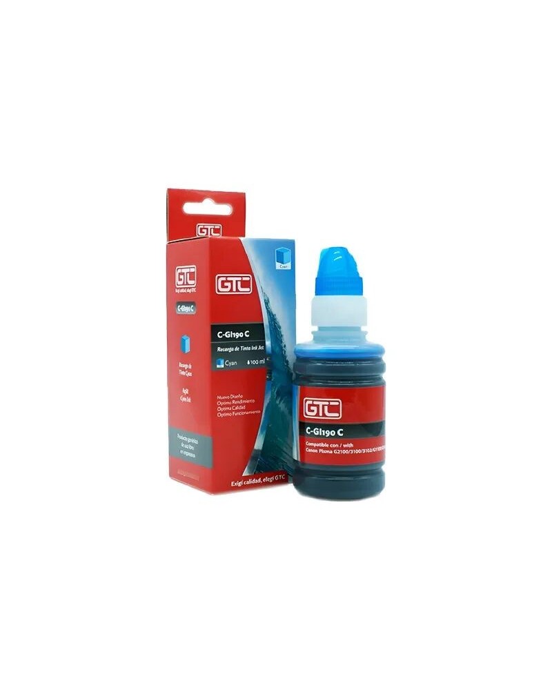 TINTA CANON CYAN G-GL190C PARA G2100/3100 GTC