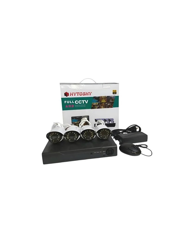 KIT DVR + 4CAM AHD 1080P HT009 AHV