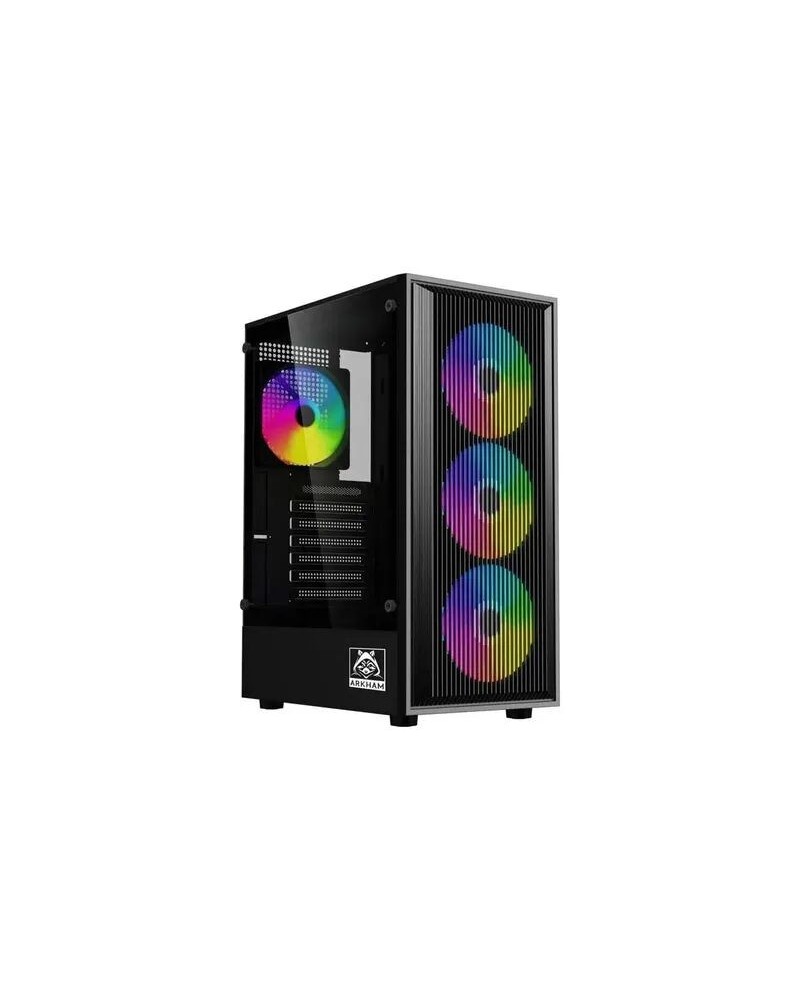 GABINETE GAMER P/PC 4 COOLERS RGB VORUS ARKHAM