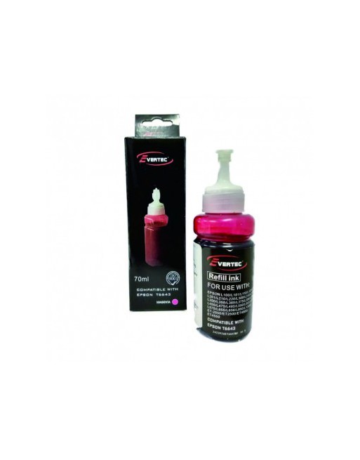 TINTA EPSON MAGENTA T6643 100ML EVERTEC