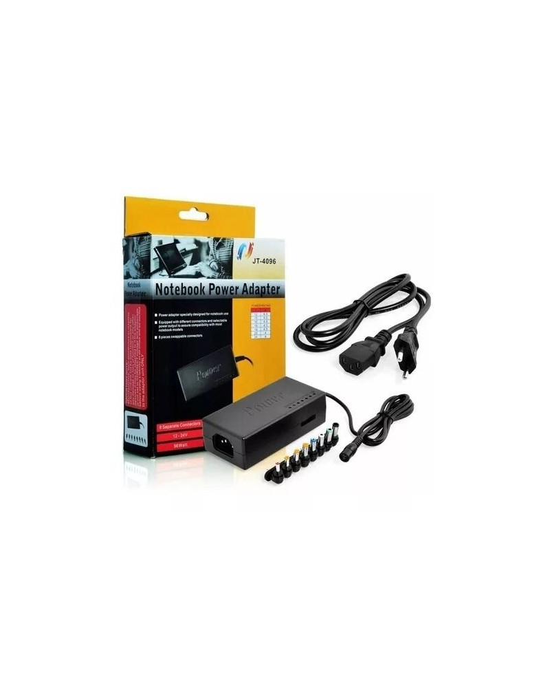 CARGADOR P/NOTEBOOK UNIVERSAL 8 PINES 96W OTAWA