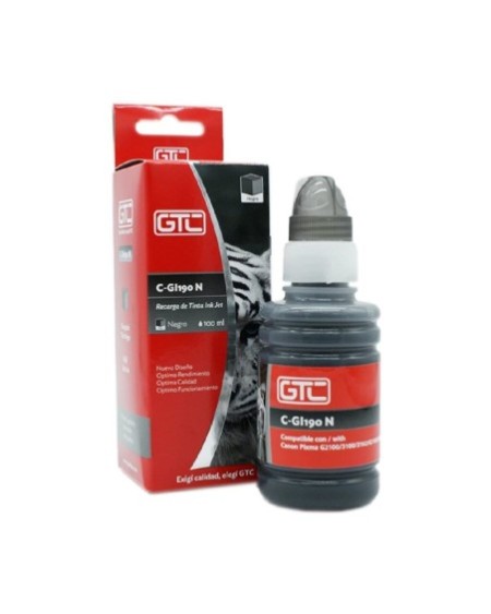TINTA CANON NEGRA G-GL190N PARA G2100/3100 GTC