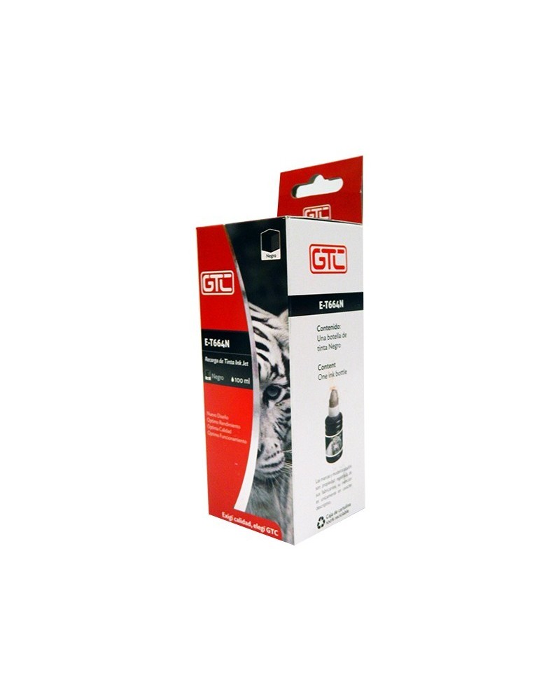 TINTA EPSON E-T664N NEGRA 100ML GTC