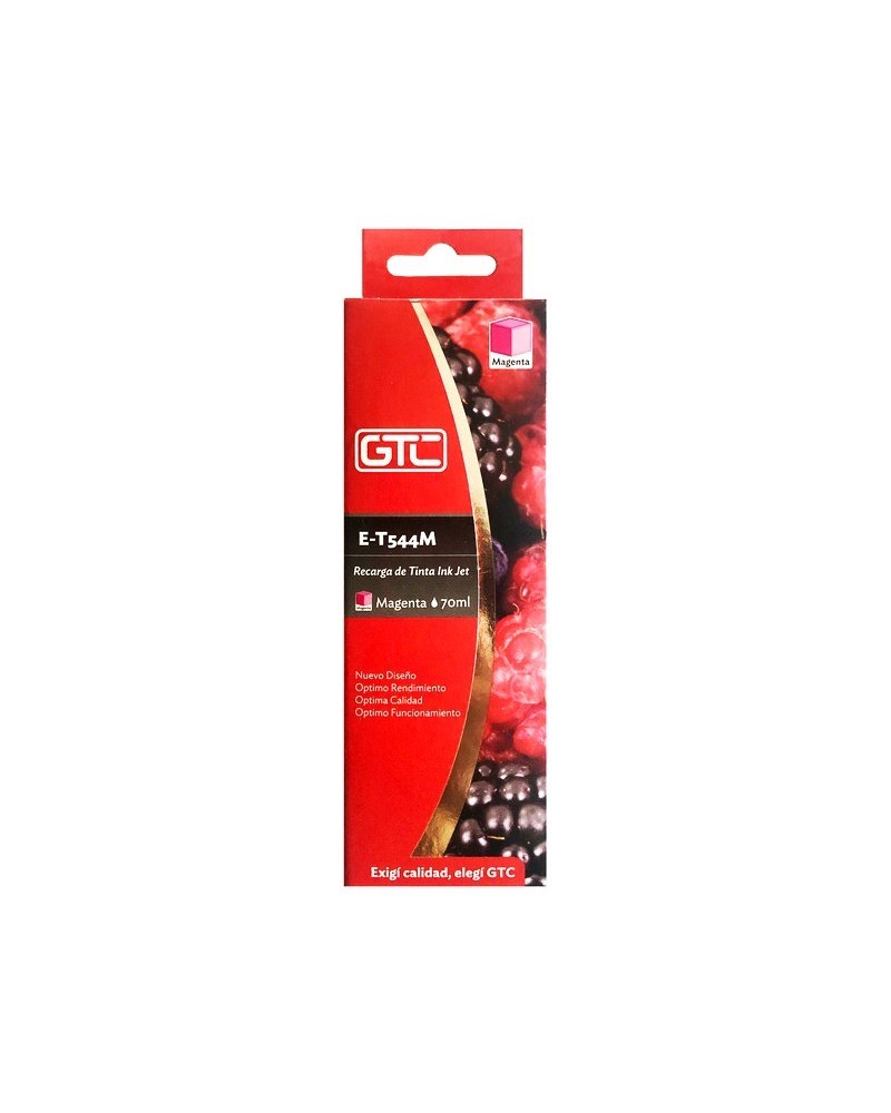 TINTA EPSON E-T544M MAGENTA 70ML GTC