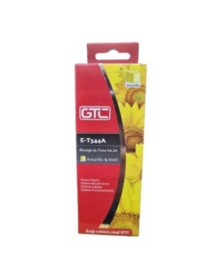 TINTA EPSON E-T544A AMARILLO 70ML GTC