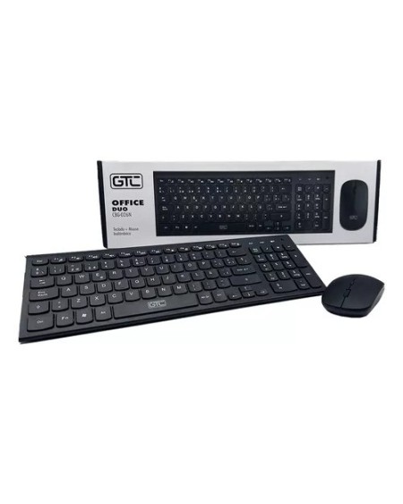 TECLADO + MOUSE WLS NEGRO MULTIMEDIA CBG-026N GTC