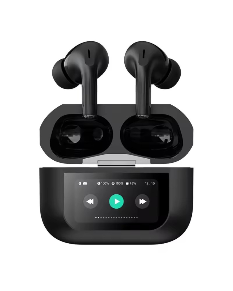 AURICULAR BLUETOOTH IN-EAR NEGRO C/DISPLAY ANC+ENC KAB-719 KOLKE