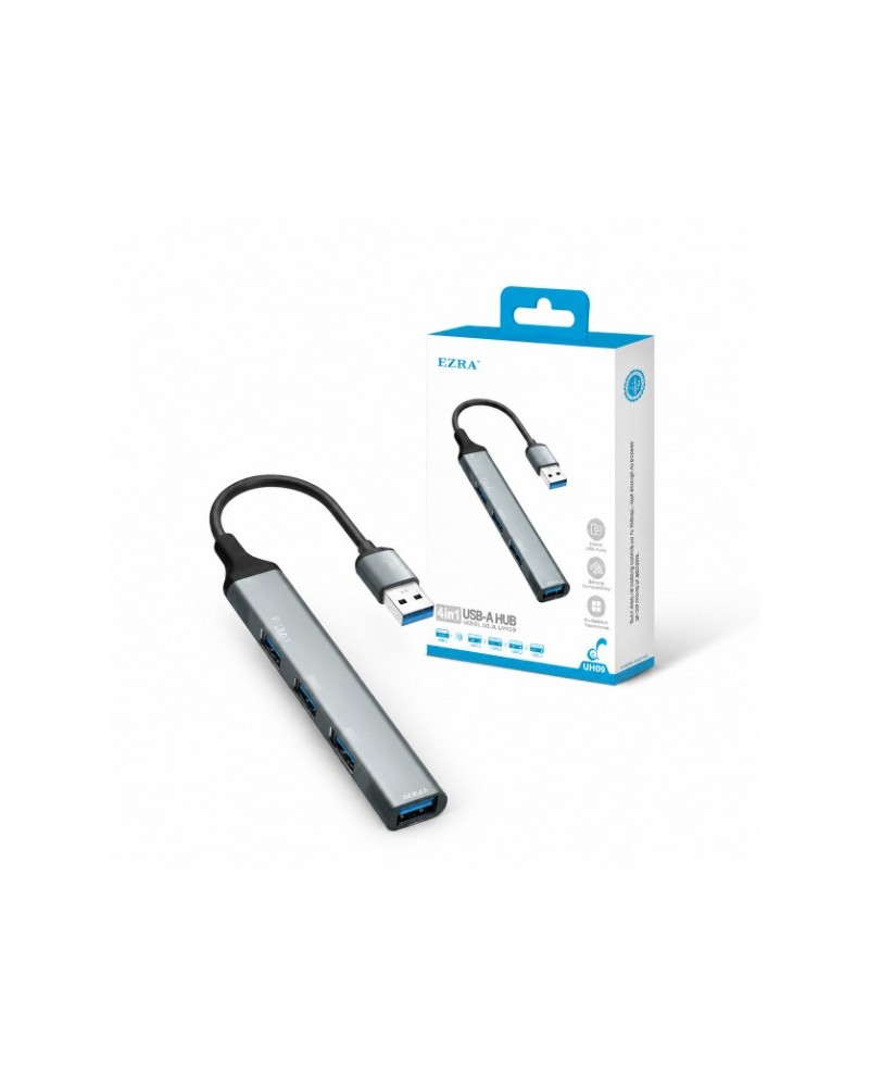 HUB USB 4 PUERTOS UH09 EZRA