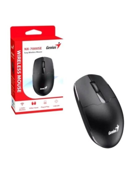 MOUSE WLS NEGRO NX-7000X GENIUS
