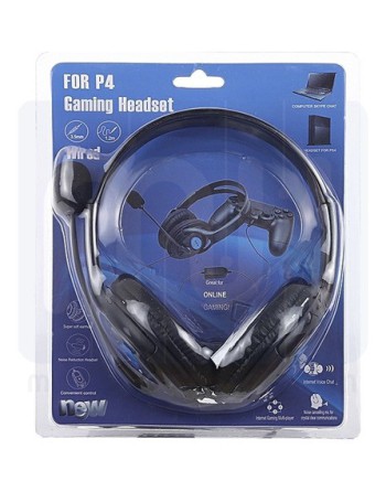 AURICULAR CON MICROFONO PS4 GAMING AMD-01-2