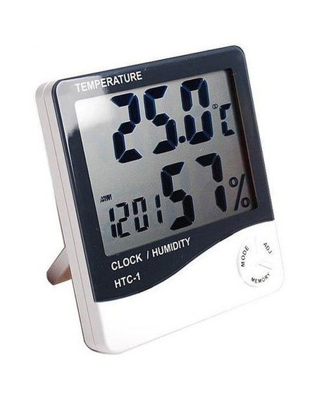 REJOJ DESPERTADOR CON TEMPERATURA Y HUMEDAD HTC-1