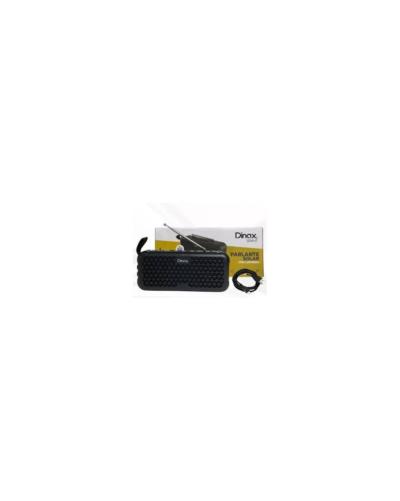 PARLANTE BLUETOOTH C/LINTERNA SOLAR DX-4PARAD DINAX
