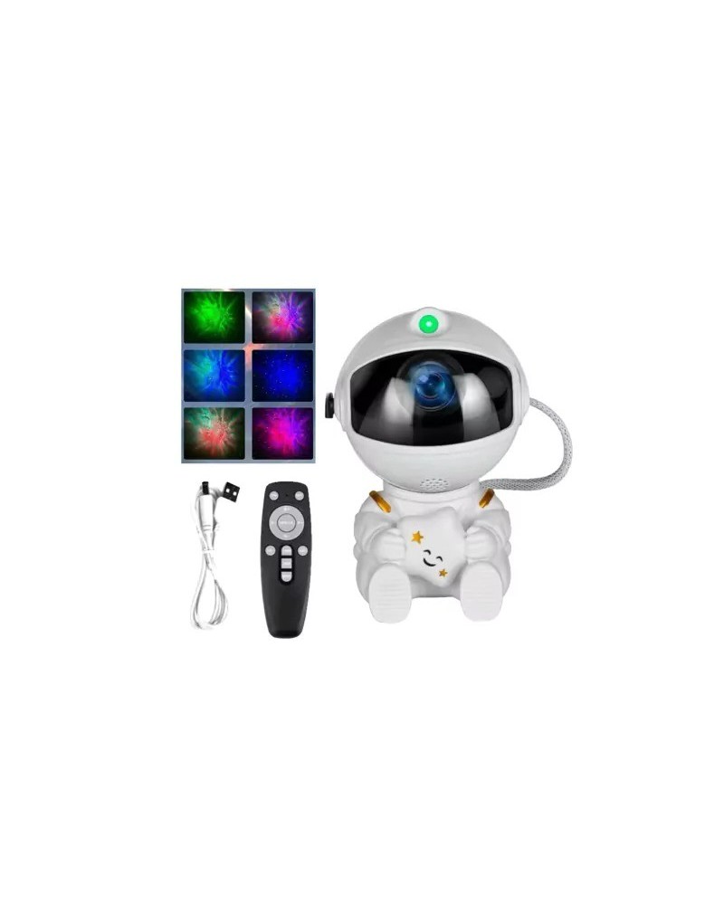 LAMPARA DE ESCRITORIO ASTRONAUTA PROJECTOR NEBULA LED-83041