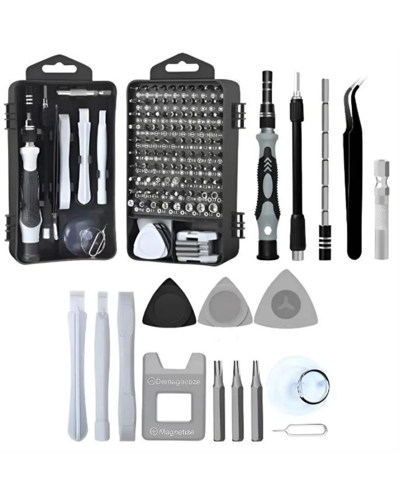 KIT DE DESTORNILLADORES 115PCS DE PRECISION SD-1151
