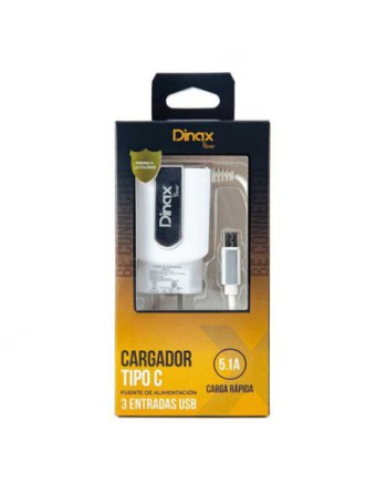 CARGADOR 220V TIPO C 5,1A DINAX