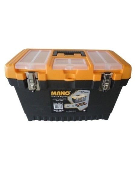 CAJA DE HERRAMIENTAS C/3 GABETEROS 49CM JMT-19 MANO