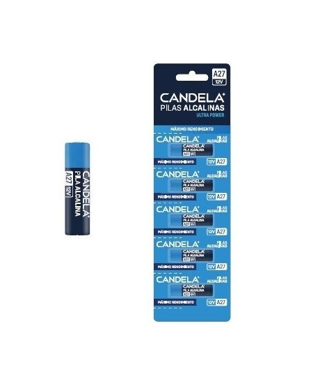 PILA A27 ALCALINA 12V CANDELA