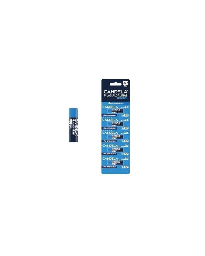 PILA A27 ALCALINA 12V CANDELA