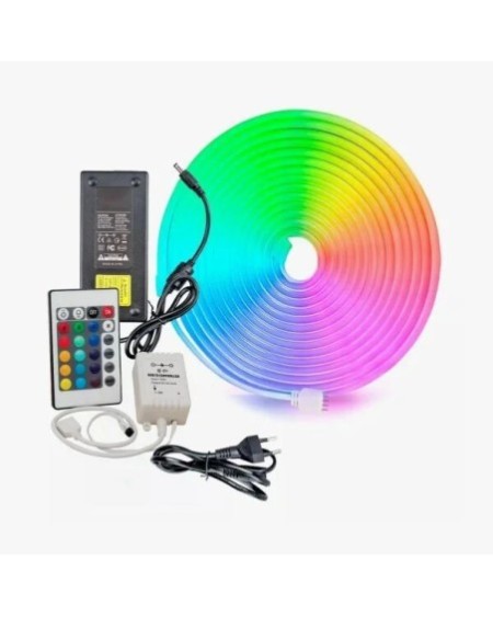 TIRA DE LED NEON RGB 5MTS LED5050