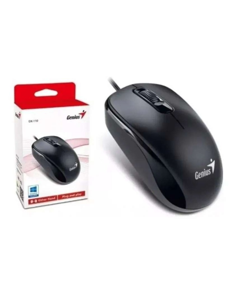 MOUSE USB DX-110 NEGRO GENIUS