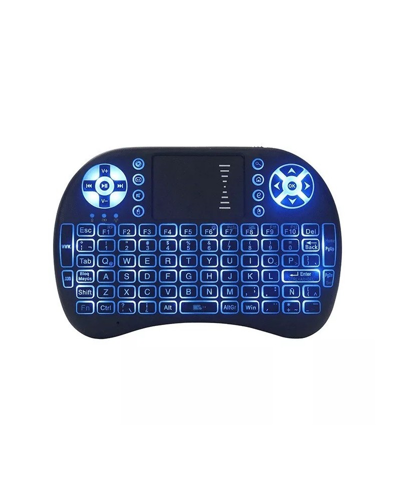 TECLADO P/SMART RETROILUMINADO C/MOUSE TACTIL KET-1107 KOLKE