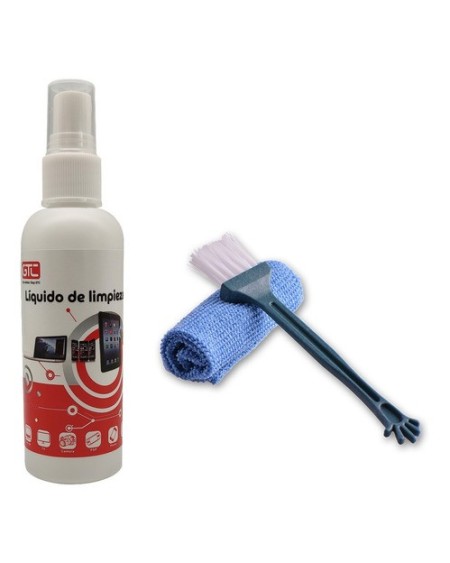 KIT DE LIMPIEZA LIQUIDO, PAÑO Y CEPILLO ADG-002 GTC