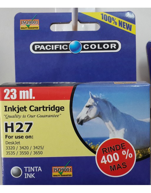 CARTUCHO HP PC 27XL 23ML PACIFIC COLOR