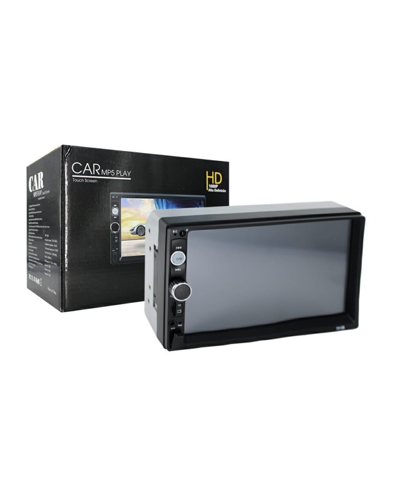 ESTEREO P/AUTO C/PANTALLA 7" BT/RADIO/MP5 HD 1080 ALTA DEFINICION 7010