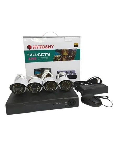 KIT DVR + 4CAM AHD 1080P HT009 HYTOSHY