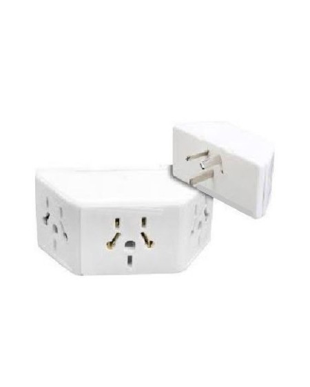 ADAPTADOR 220V TRIPLE PIRAMIDAL PARA TODAS LAS ENTRADAS