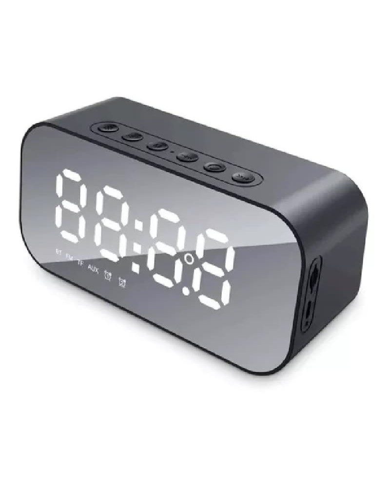 RELOJ DESPERTADOR FM MEMORIA AUX BLUETOOTH
