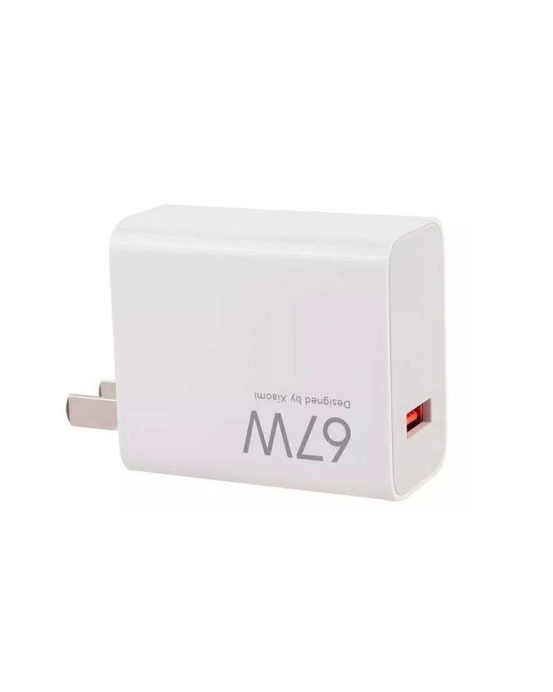 CARGADOR 220V CABEZAL 67W XIAOMI