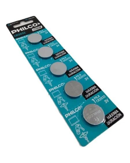 PILAS CR2032 LITIO PHILCO
