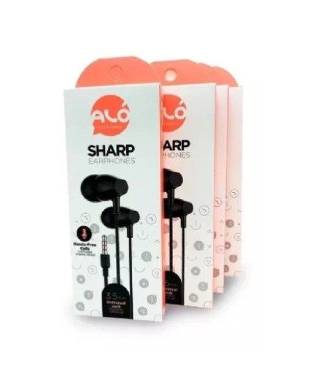 AURICULAR IN-EAR M/L NEGRO SHARP ALO