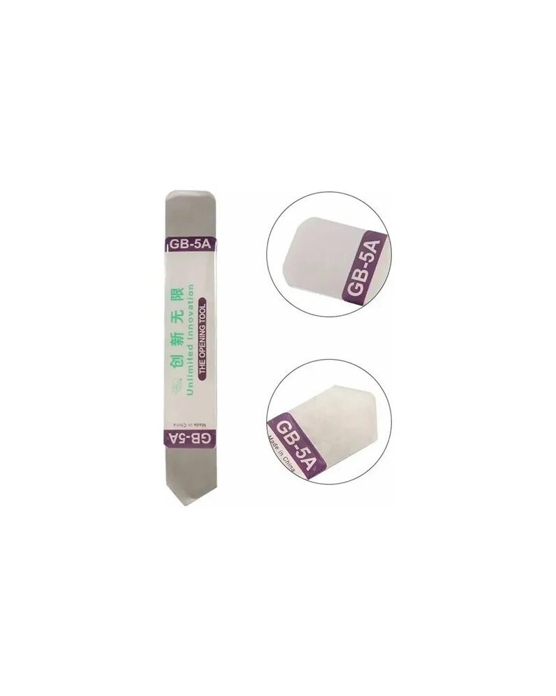 ESPATULA DE ACERO TIPO CUCHILLA FLEXIBLE GB-5A TE-03 ST