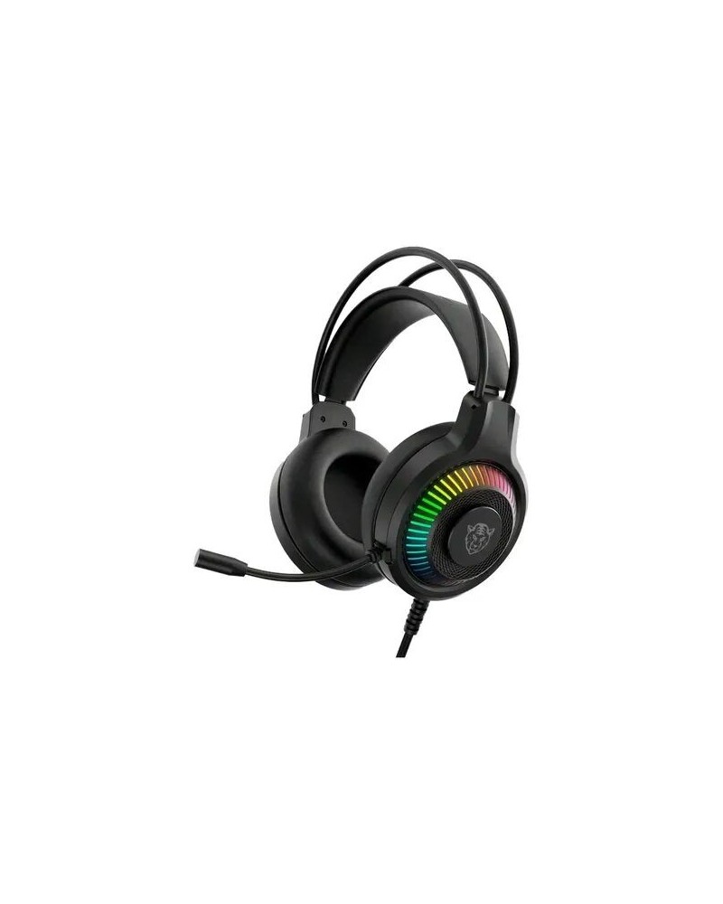 AURICULAR GAMER NEGRO RGB HEADSET GAMER HSG-200 GTC