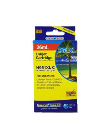 CARTUCHO HP PC 951XL CYAN 26ML PACIFIC COLOR