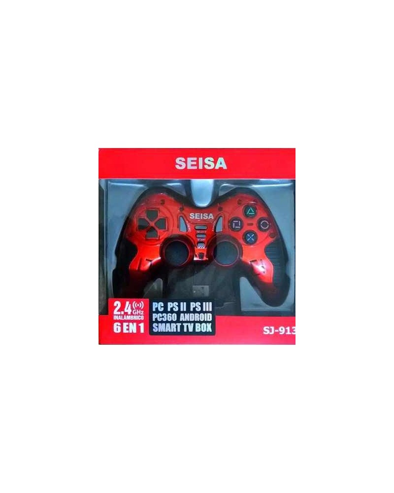 JOYSTICK WLS 6 EN 1 PC PS2/3/360/ANDROIS/SMART TV BOX SJ-913 SEISA