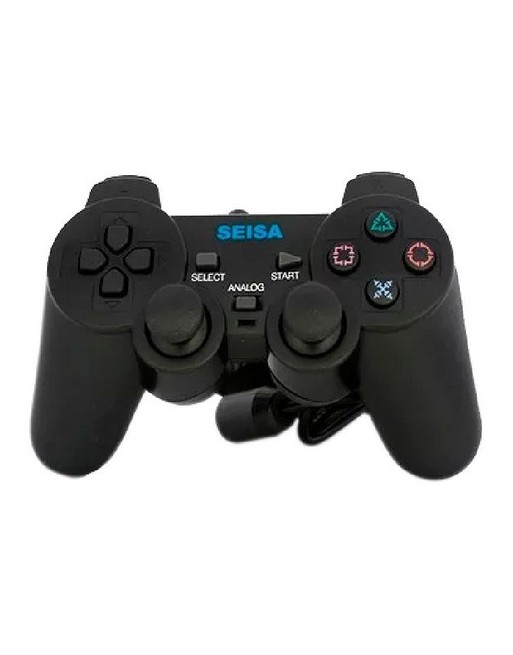 JOYSTICK PS2 SJ-802 NEGRO SEISA
