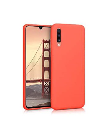 TPU SAMSUNG A70 ROJO ONLY